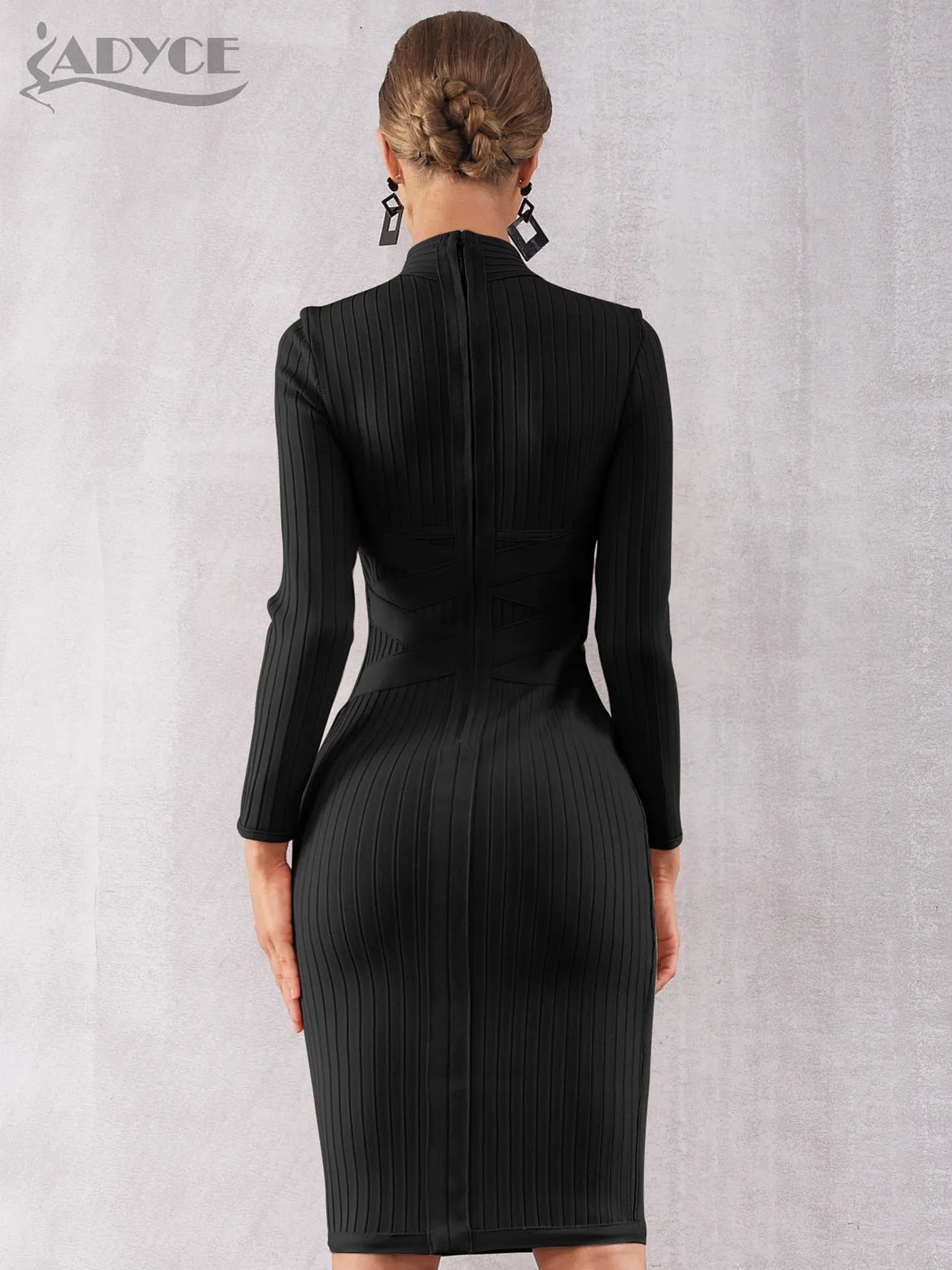 Adyce Women's Bandage Bodycon Midi Dress