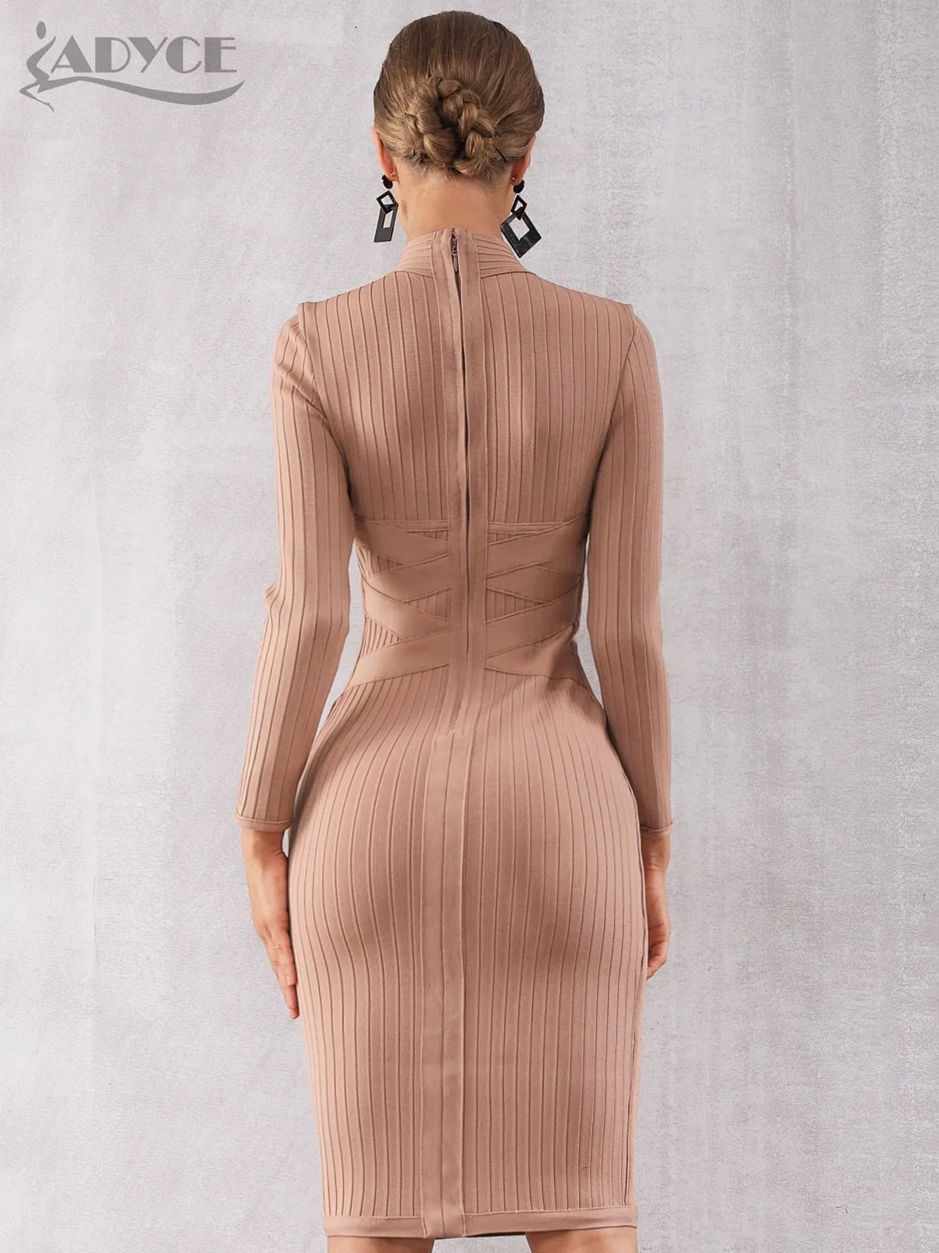 Adyce Women's Bandage Bodycon Midi Dress