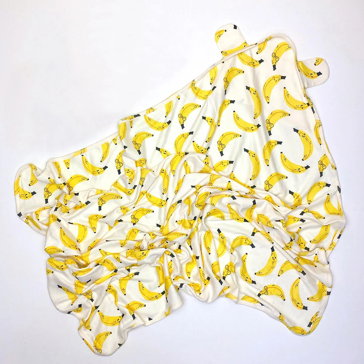 Banana Split - Baby Blanket With Hood