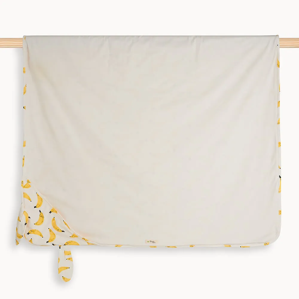 Banana Split - Baby Blanket With Hood