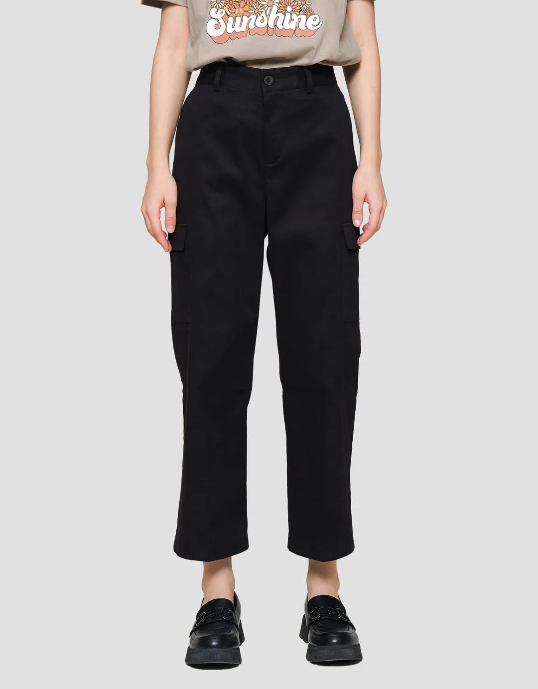 Connexion Stretch Cargo Celana Panjang Wanita