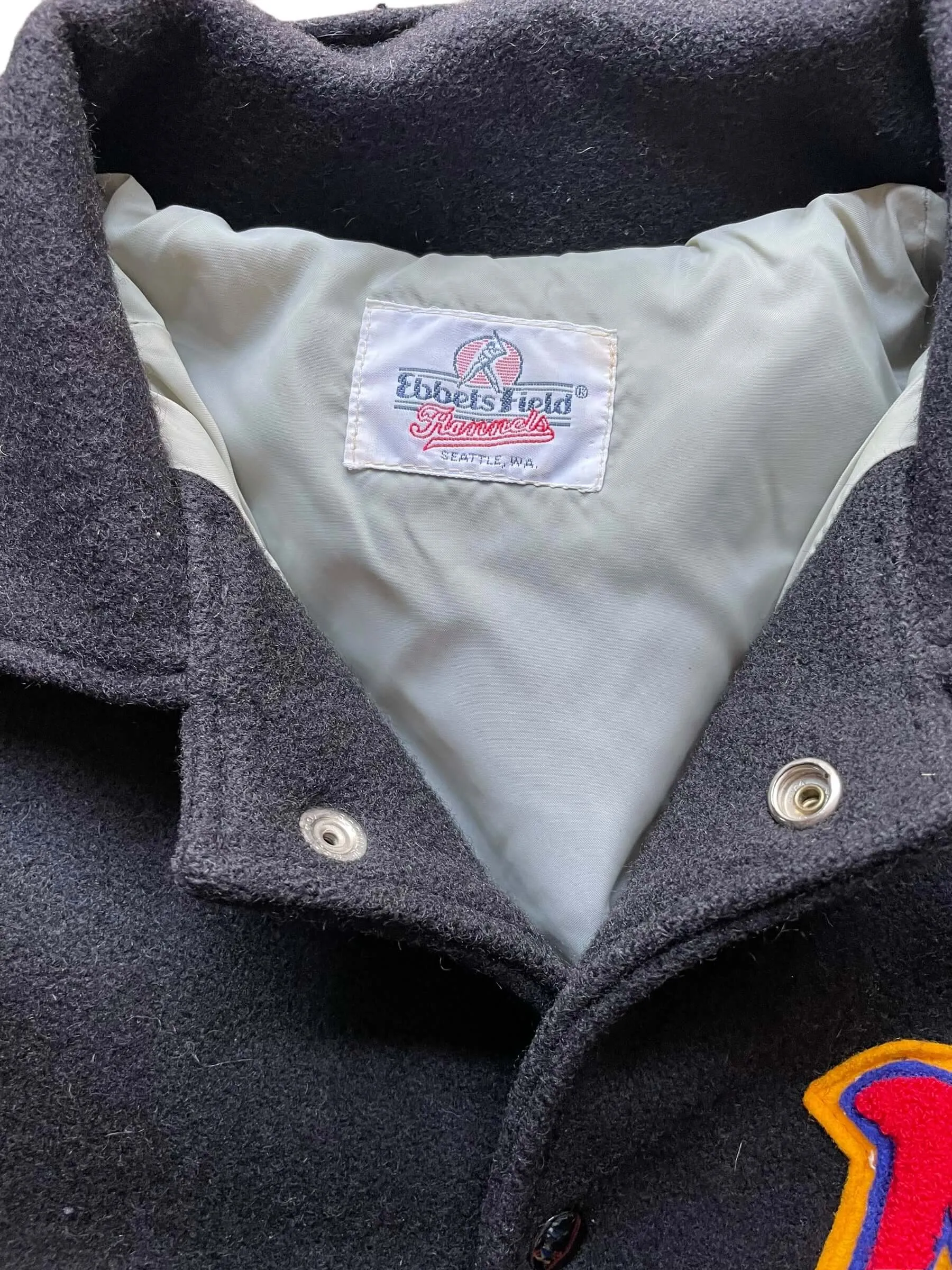 Ebbet's Field American Giants Varsity Jacket SZ L