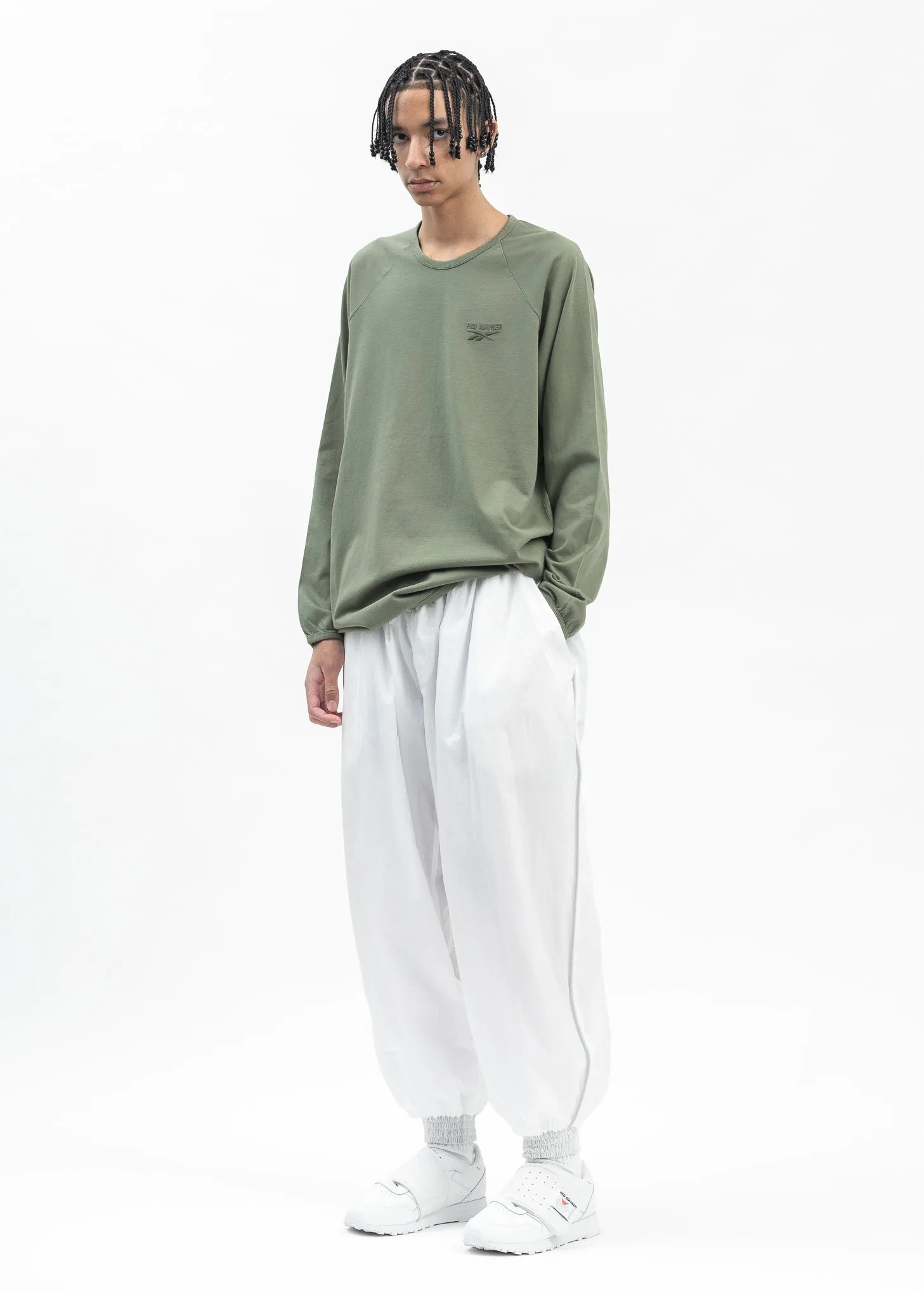 HED MAYNER X Reebok JOGGER TRACK PANTS WHITE