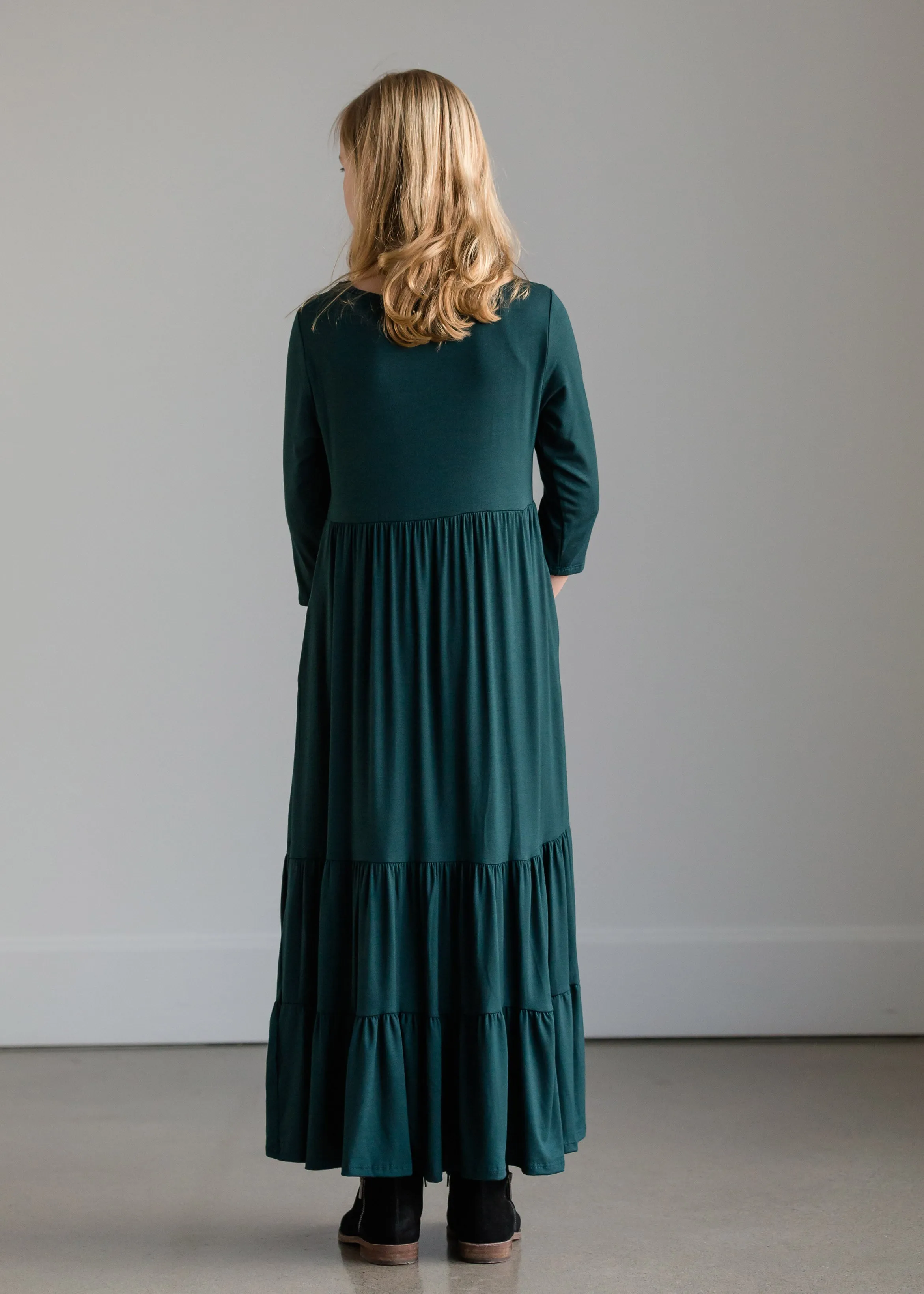 Highwaist Stretch Maxi Dress - FINAL SALE