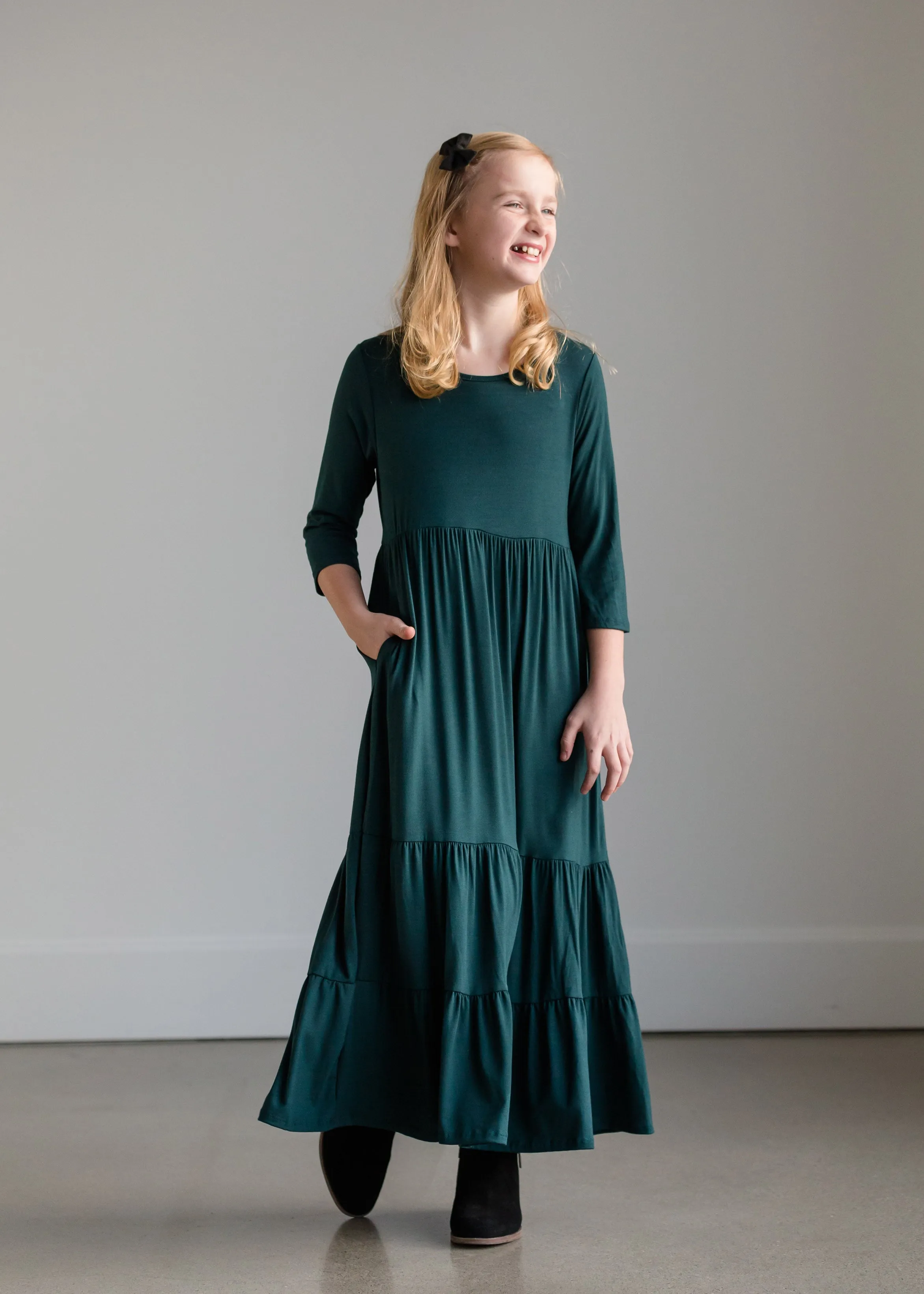 Highwaist Stretch Maxi Dress - FINAL SALE