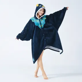 Hoodies Blankets Flannel Wearable Blanket Sofa Cover Shawl Blanket