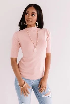 Kisses By The Fire Top In Blush
