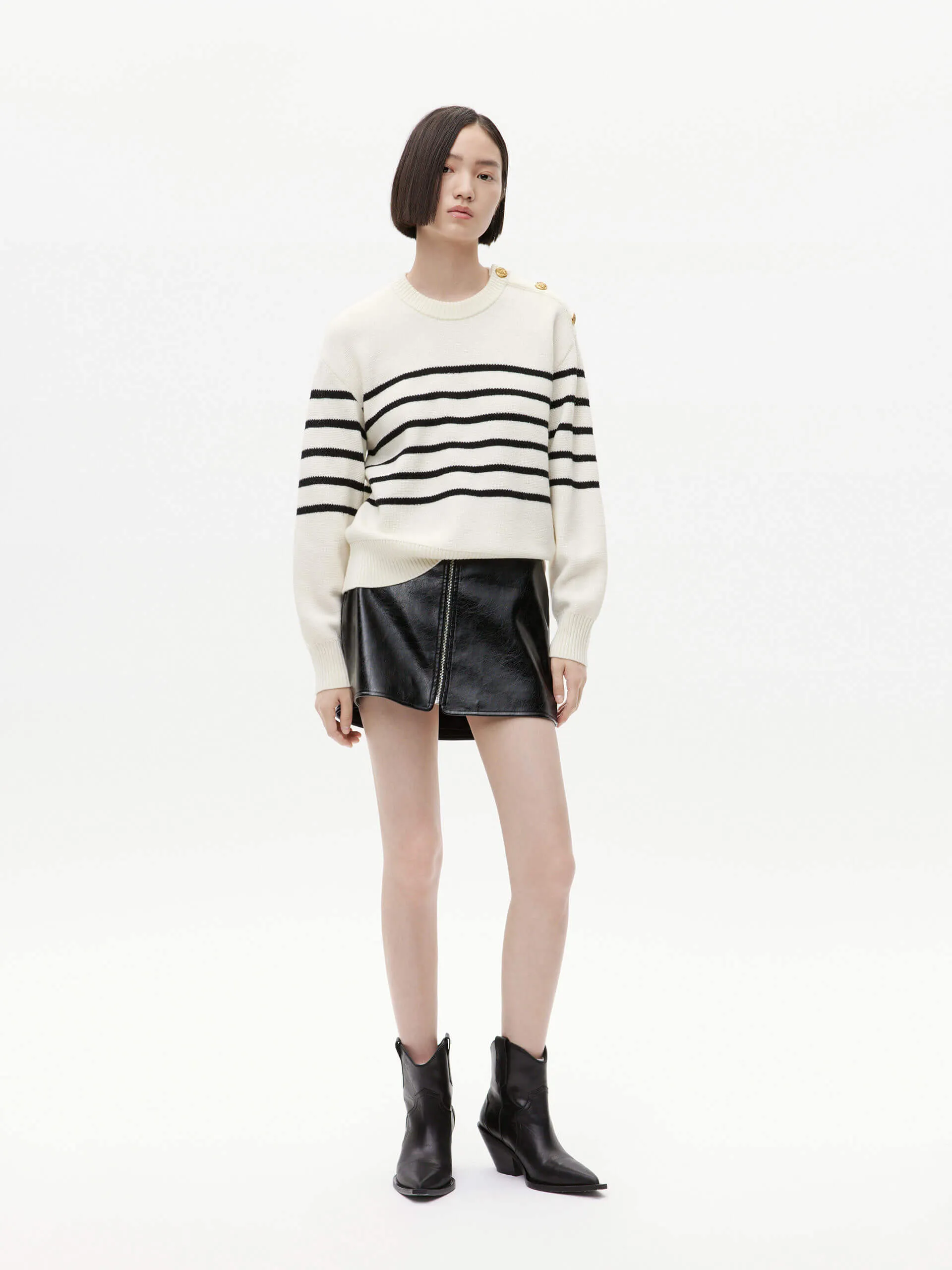 Loose Fit Wool Sweater