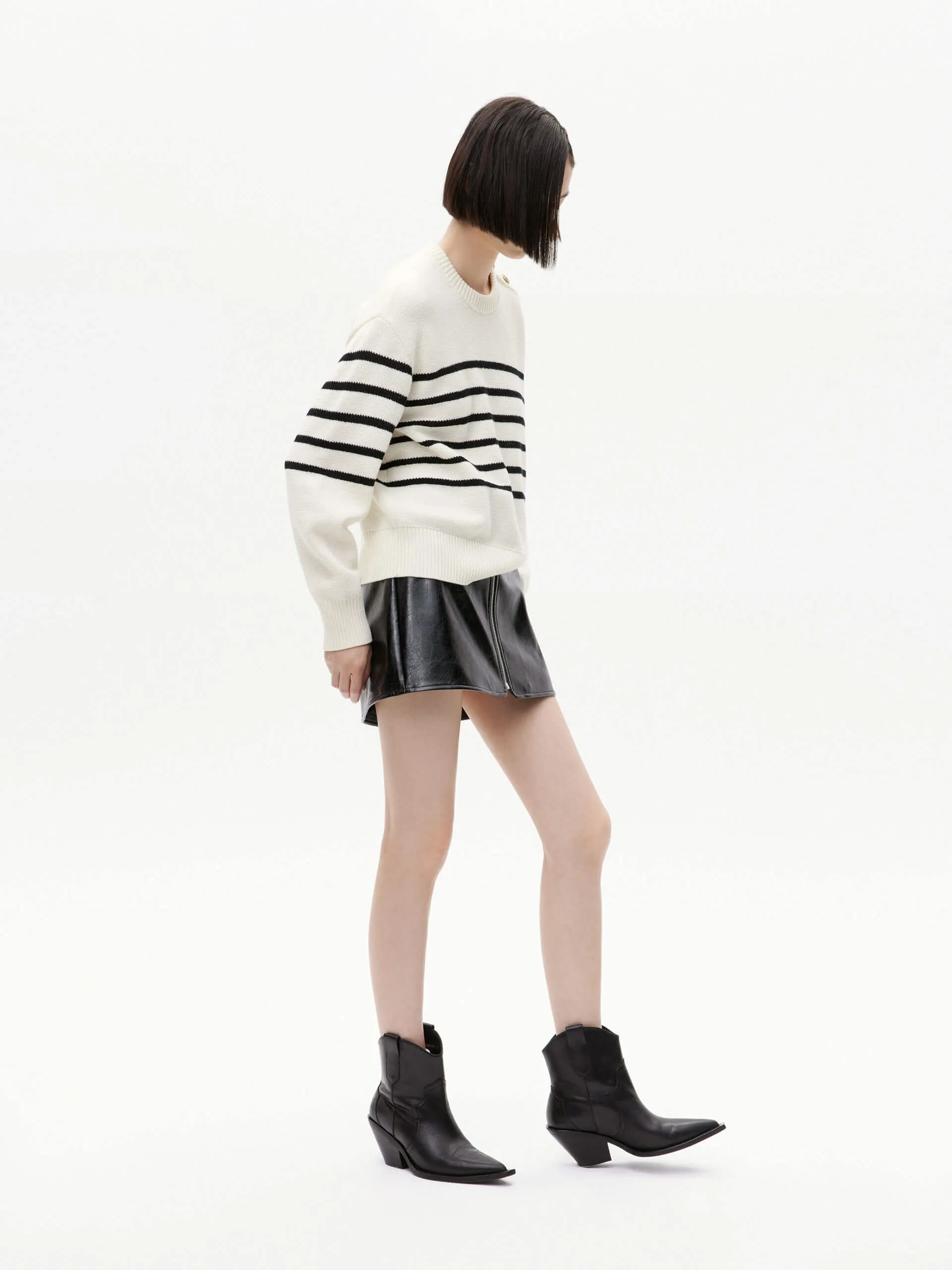 Loose Fit Wool Sweater