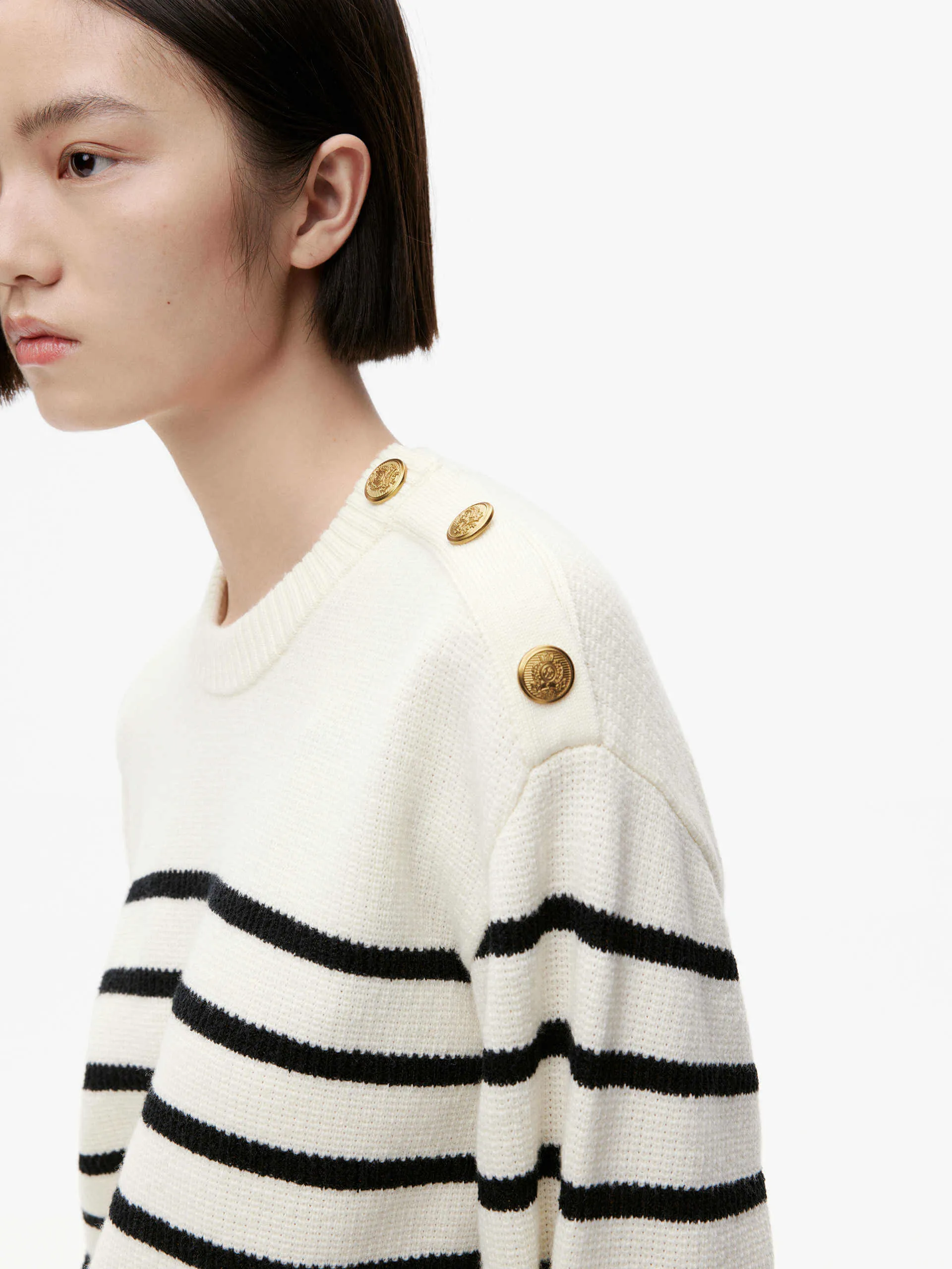 Loose Fit Wool Sweater