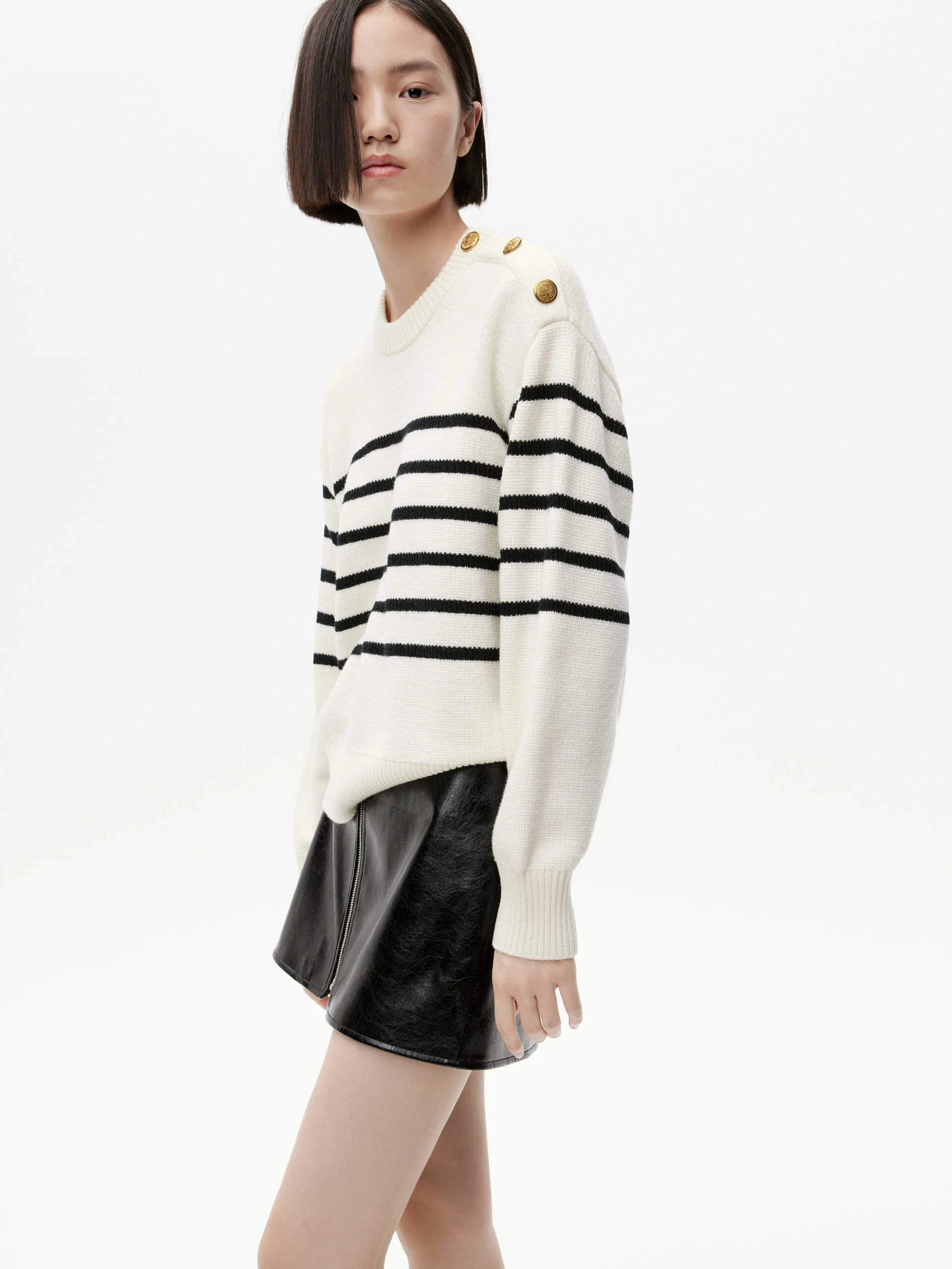 Loose Fit Wool Sweater