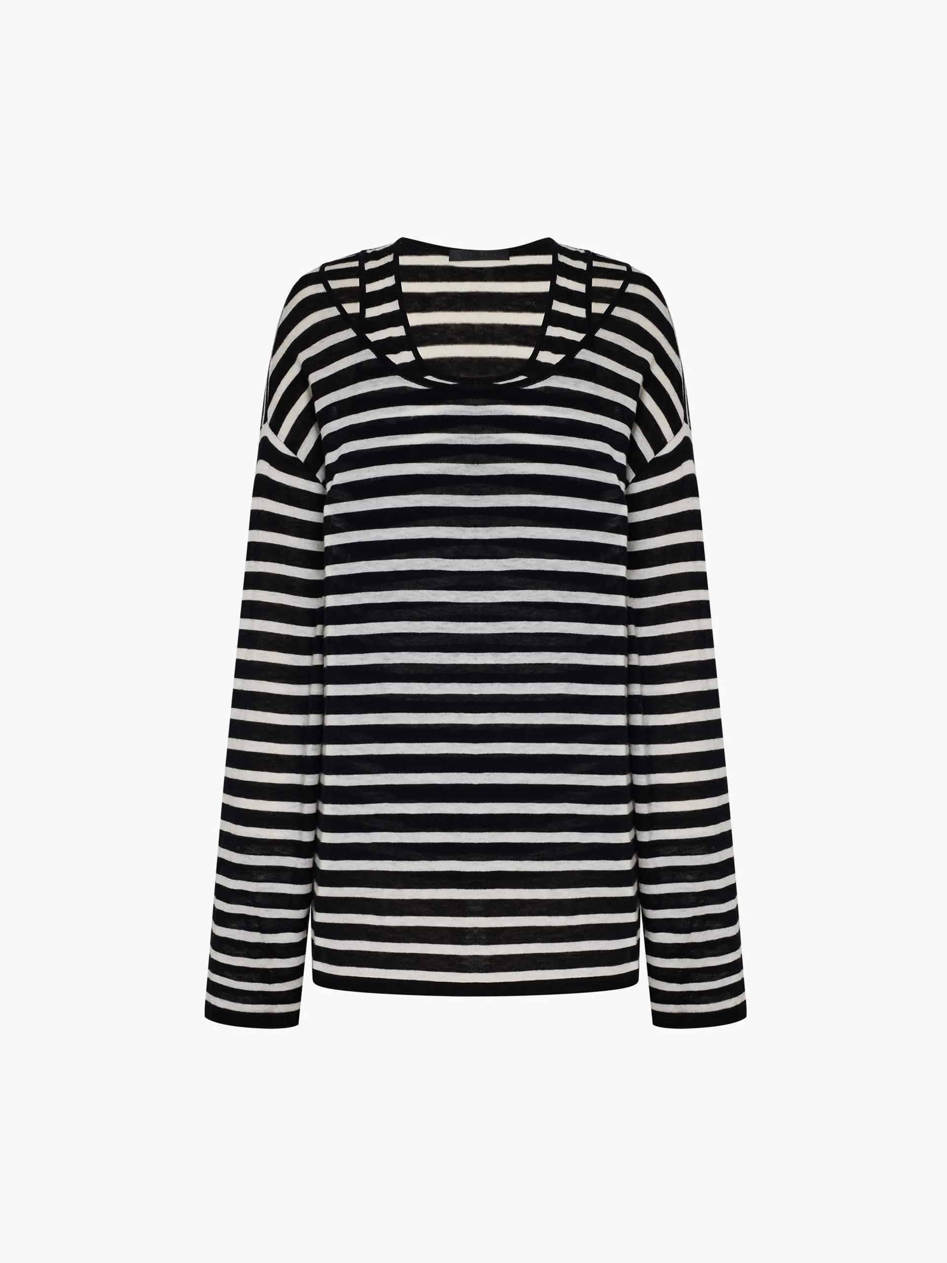 Loose Wool Sweater with Tank