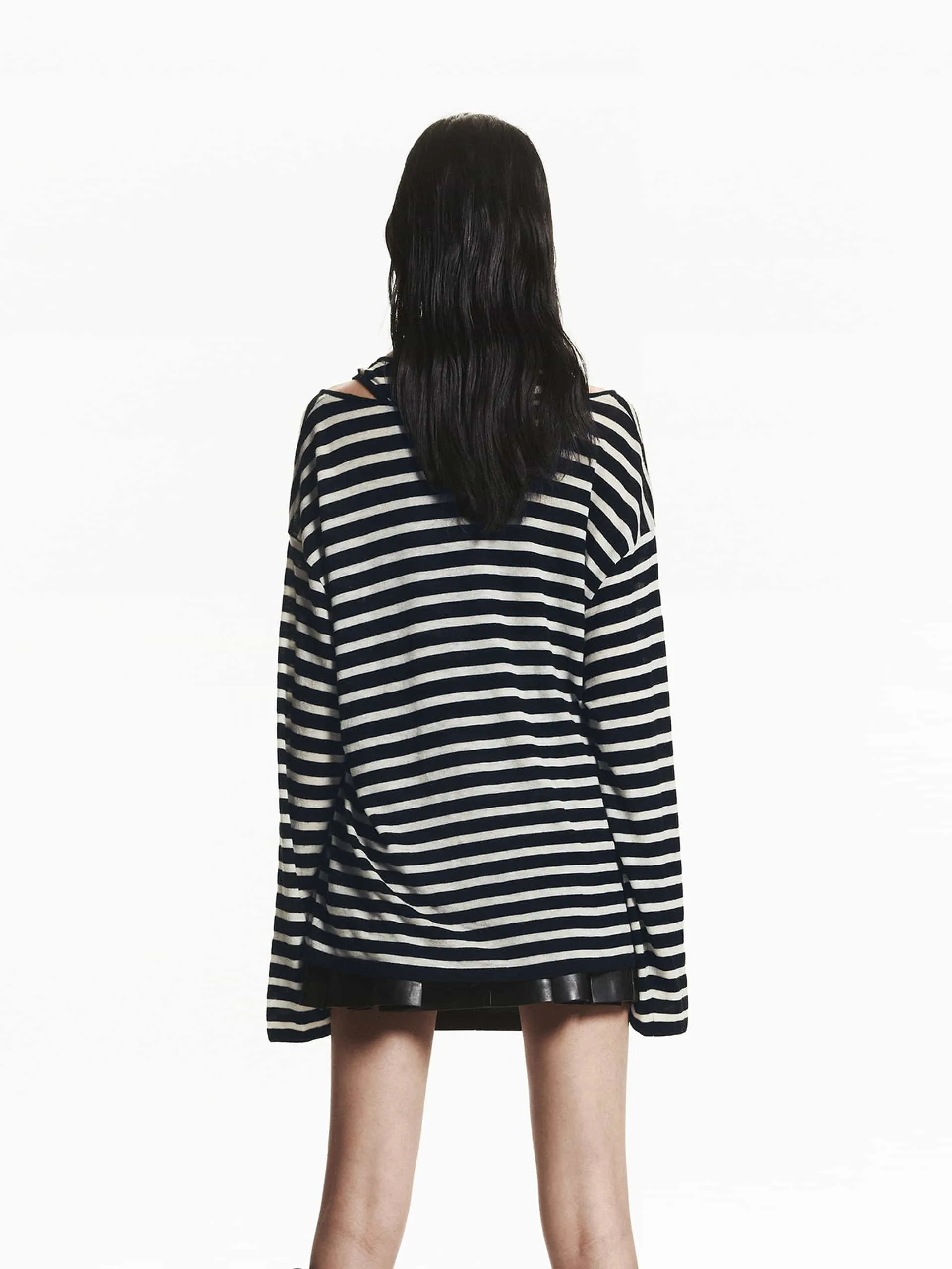 Loose Wool Sweater with Tank