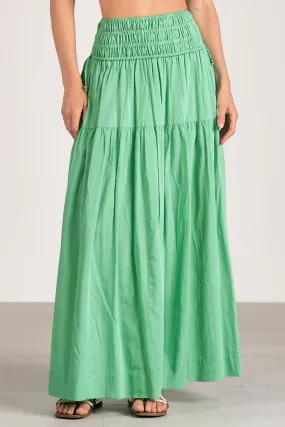 MIDI SMOCK SKIRT