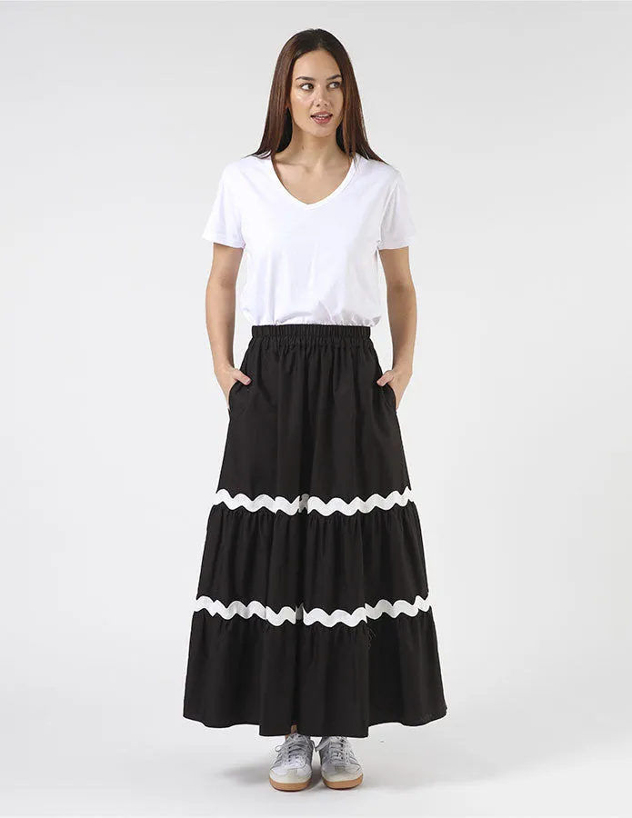 Rio Skirt - Cookies and Cream