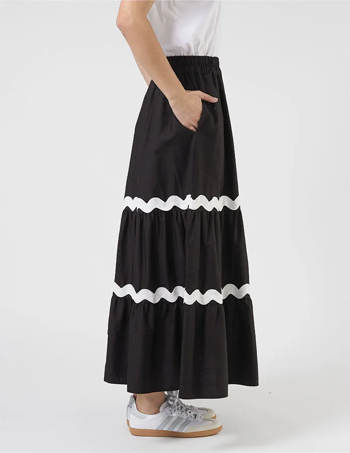 Rio Skirt - Cookies and Cream