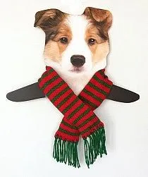 Sassy Scarf - Red/Green